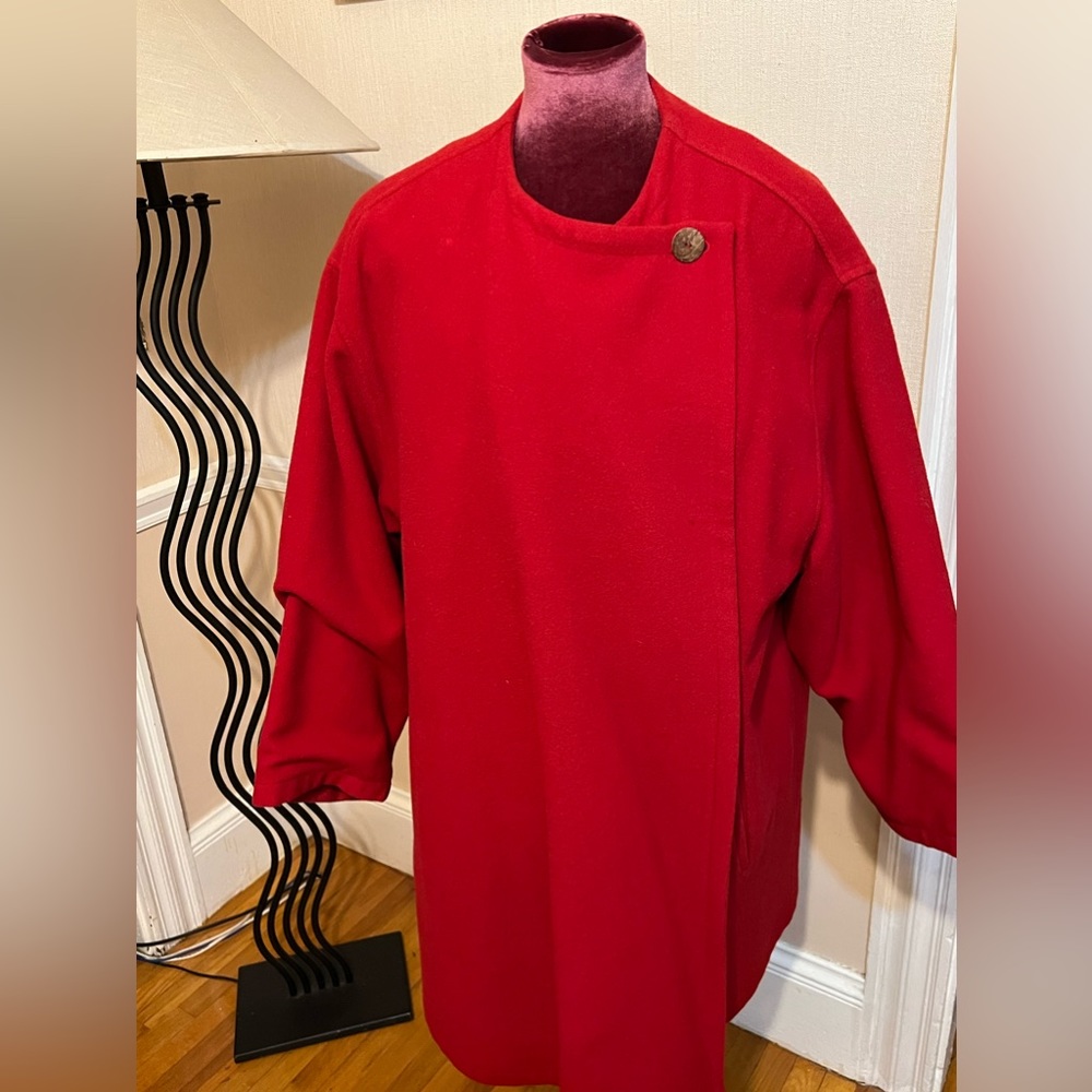 Beautiful red wool jacket/coat